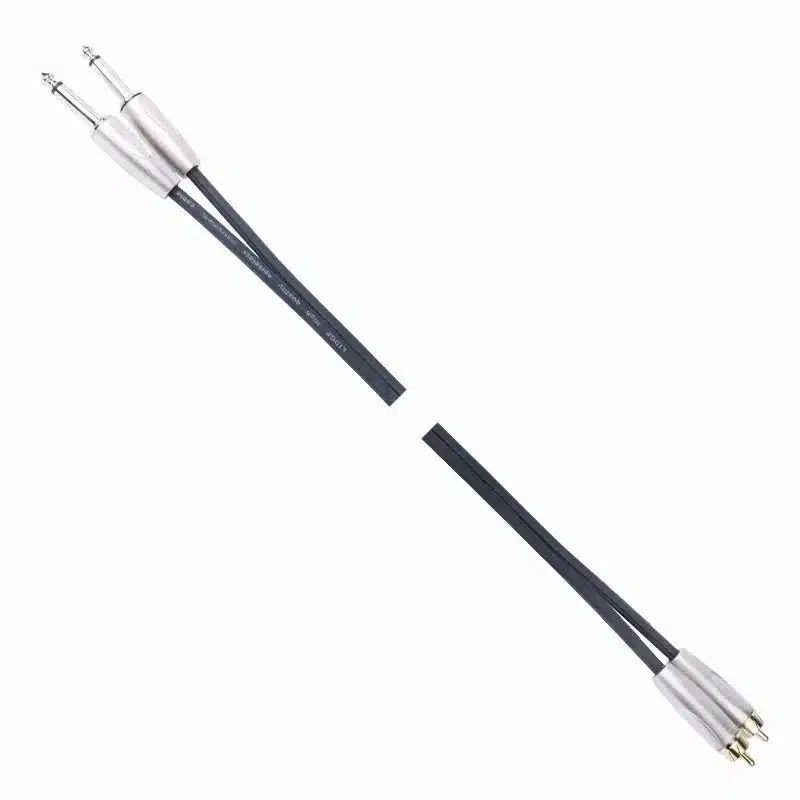 Powermaster LD398 2x 6.3 Mm Mono Erkek - 2x Rca Erkek 3 Metre Kablo