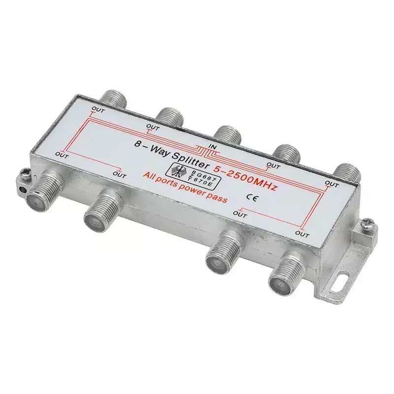 Mag 1/8 Uydu Dağıtıcısı 5-2500 Mhz Splitter