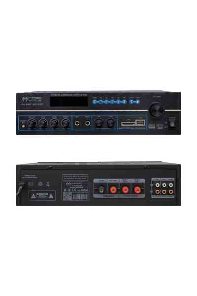 Magicvoice MV-530 120 Watt Usb-Sd-Bluetooh 2 Bölgeli Hat Trafolu Anfi - Görsel 2