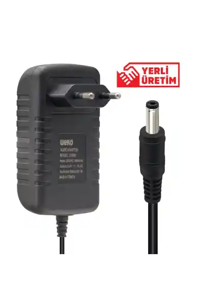 Weko 8.4 Volt - 1 Amper 8.4 Watt 5.5*2.5 Uçlu Lityum Pil Ledli Yerli Üretim Şarj Adaptörü
