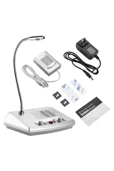 PowerMaster DA-240 Çift Yönlü Vezne Gişe Mikrofon Seti - Görsel 3