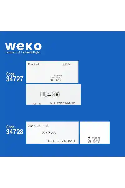 Grundig 43 VLE 6535 43'' inç 10 Adet Tv Led Bar - Görsel 2