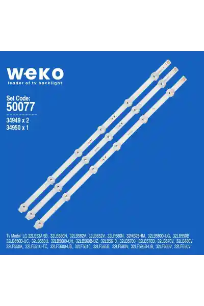 Lg 32LS53A 5B 32'' inç 3 Adet Tv Led Bar