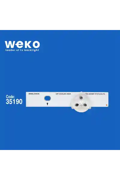 Samsung UE32EH5000 32'' inç 4 Adet Tv Led Bar - Görsel 2