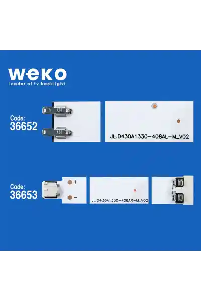 Samsung UN43TU700DF 43'' inç 6 Adet Tv Led Bar - Görsel 2