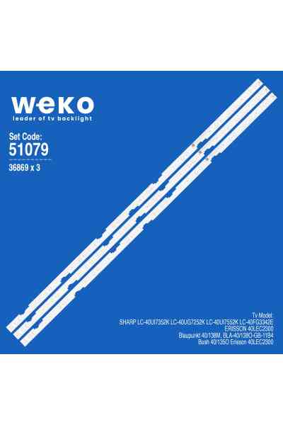 Blaupunkt 40/138M 40'' 3 Adet Tv Led Bar