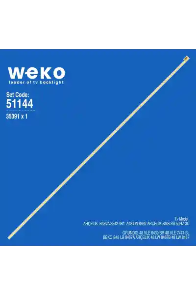 Arçelik 48 LB8477 48'' 1 Adet Tv Led Bar