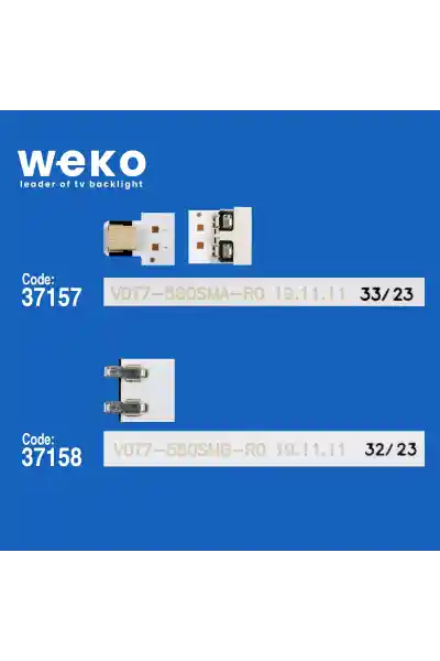 Samsung UE58AU7175 58'' 8 Adet Tv Led Bar - Görsel 2