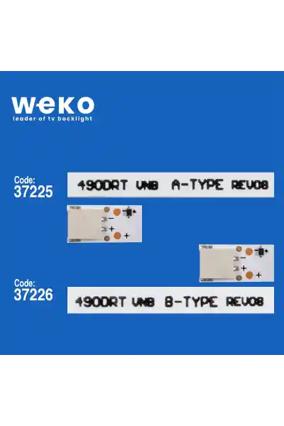 Vestel 50FD7300 50'' 6 Adet Tv Led Bar - Görsel 2