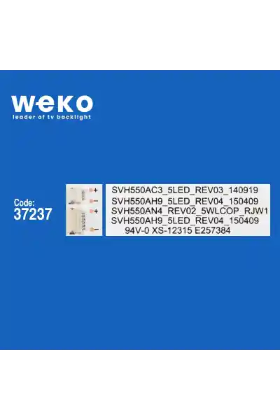 Hisense LED55EC290N 55'' 10 Adet Tv Led Bar - Görsel 2