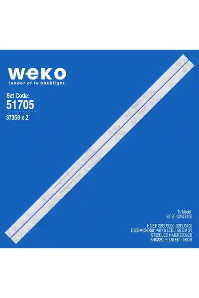 St ST-32KL4100 32'' 2 Adet Tv Led Bar