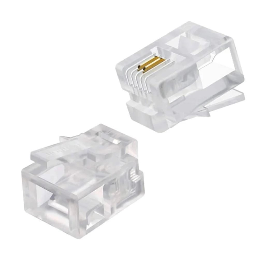 Powermaster RJ11 Telefon Soketi 6P/2C (100 Adet)