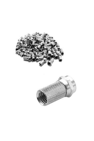 F Konnektör RG6/U6 (100'lü Paket)