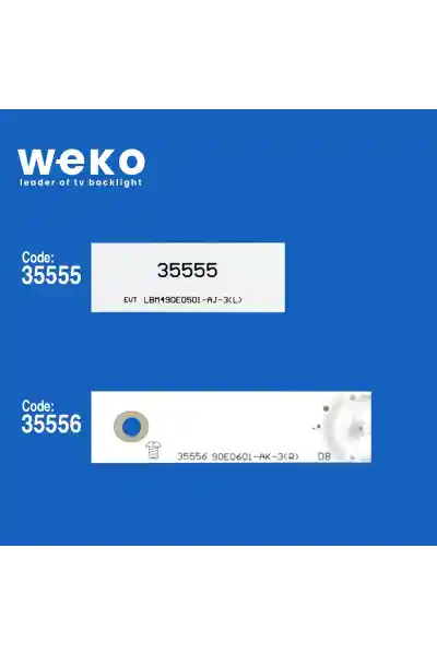 Philips 49PUK4900/12 49'' inç 12 Adet Tv Led Bar - Görsel 2