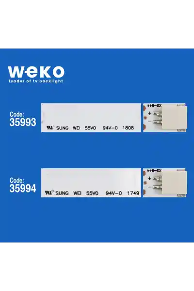 Jvc LT-55VU73T 55'' inç 7 Adet Tv Led Bar - Görsel 2