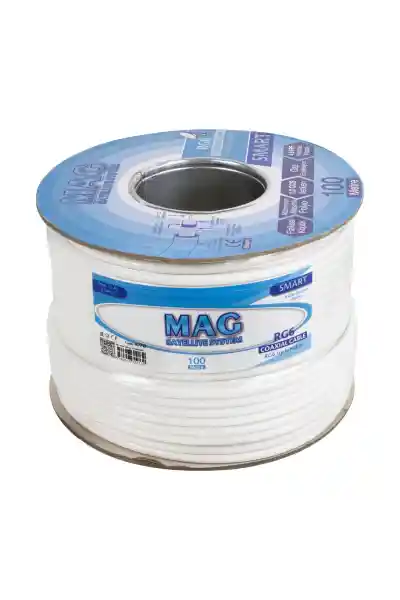Mag RG6 U4 64 Tel Smart Anten Kablosu 100 Mt. - Görsel 2