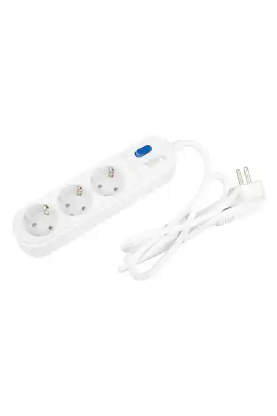 Vea VE-VEGA103 A Class 3'lü Anahtarlı 1.5 Metre Akım Korumalı Priz - Görsel 3