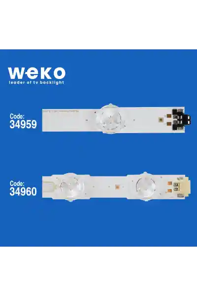 Samsung UE43KU7000U 43'' inç 8 Adet Tv Led Bar - Görsel 3