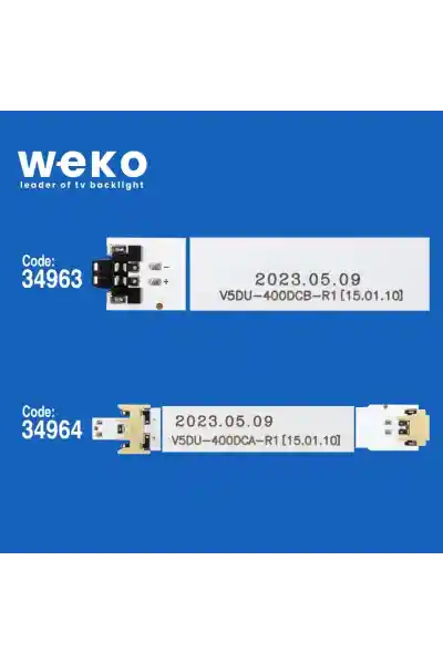 Samsung UE40JU6410U 40'' inç 10 Adet Tv Led Bar - Görsel 2