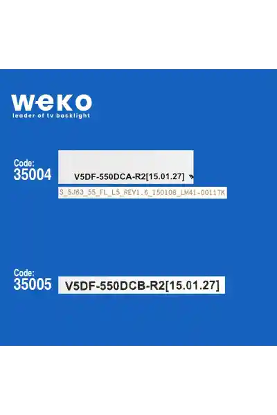 Samsung UE55J6370SU 55'' inç 12 Adet Tv Led Bar - Görsel 2