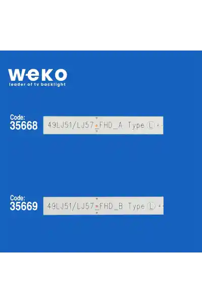 Lg 49LH570V-ZD 49'' inç 8 Adet Tv Led Bar - Görsel 2