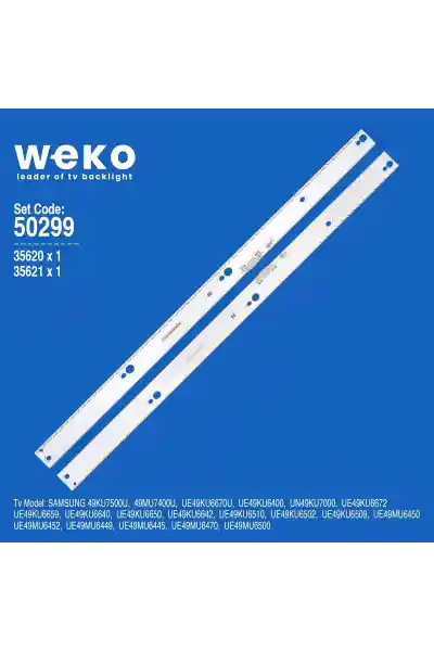 Samsung 49KU7500U 49'' inç 2 Adet Tv Led Bar