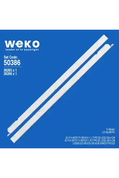 Lg 55LB870V 55'' inç 2 Adet Tv Led Bar