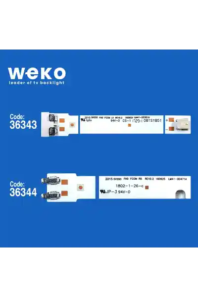 Samsung UN49J5290Af 49'' inç 8 Adet Tv Led Bar - Görsel 2