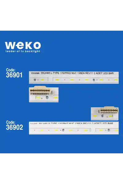 Lg 55UH65 55'' 2 Adet Tv Led Bar - Görsel 2