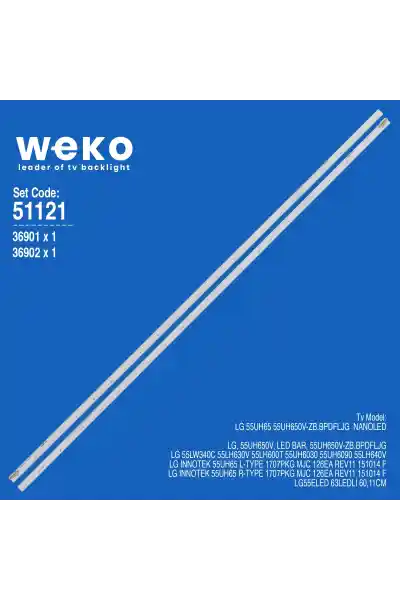 Lg 55UH65 55'' 2 Adet Tv Led Bar