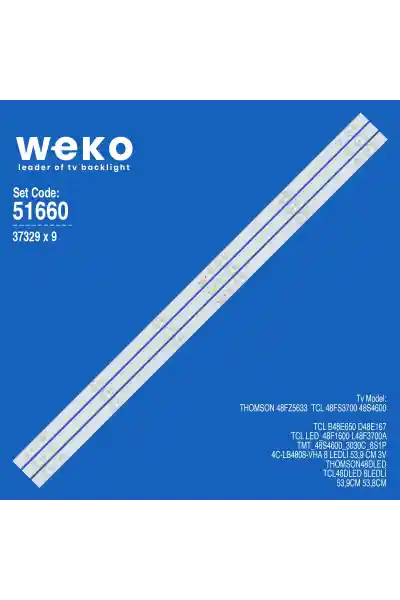 Thomson 48FZ5633 48'' 9 Adet Tv Led Bar