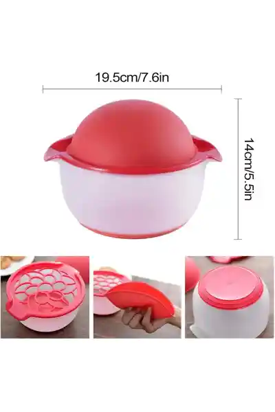 Sunup SN-24893 Çok Fonksiyonlu Sebze Meyve Soyma Kasesi - Görsel 4