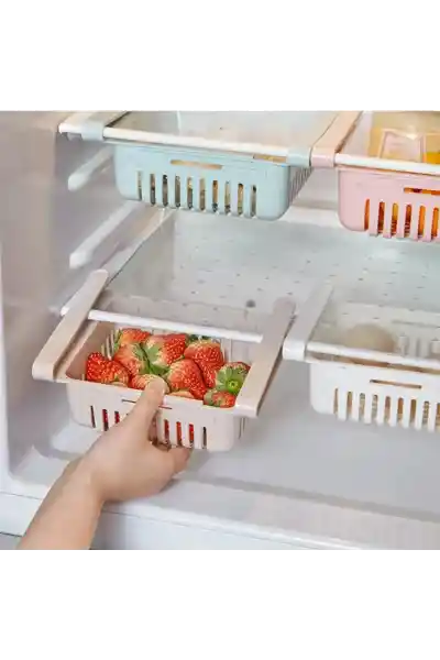 Sunup Buzdolabı İçi Geçmeli Düzenleyici Raf - Görsel 2