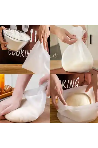 Sunup Silikon Hamur Yoğurma Torbası - Görsel 2