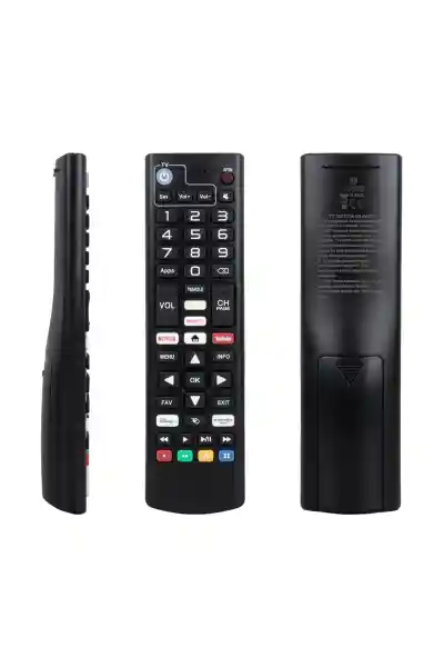 Dreamstar Android Netflix-Youtube-Prime Video Tuşlu Tv Uyumlu Uydu Kumandası