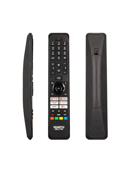 Huayu RM-L1796 Netflix-Youtube-Prime Video-Google Play- Menu-TV3 Play Tuşlu Vestel Universal Lcd Led Tv Kumanda