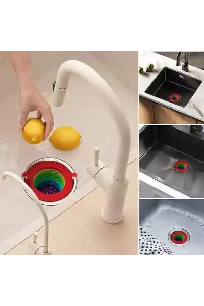 Sunup Renkli Mutfak Lavabo Süzgeci - Görsel 3