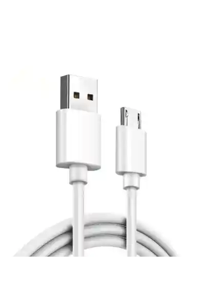 Powermaster PM-24125 Beyaz 3 Metre 2 Amper Samsung Telefon Şarj Data Kablosu