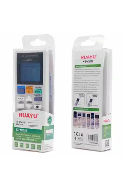 Huayu K-PN1851 Universal AC Panasonic Klima Kumandası - Görsel 3
