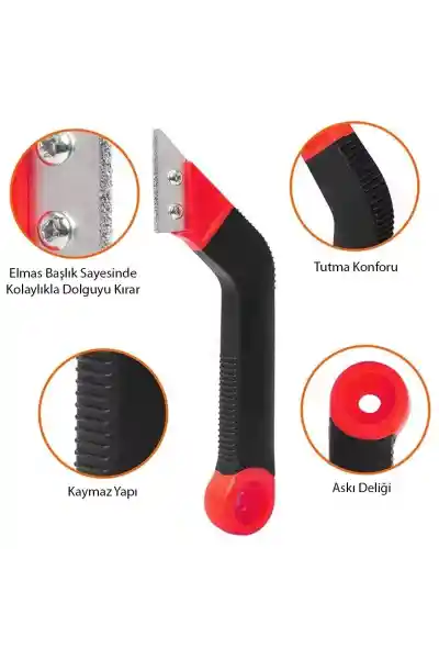 Sunup SN-24880 Fayans Derz Dolgu Kazıma Duvar Harç Sökme Aleti - Görsel 2