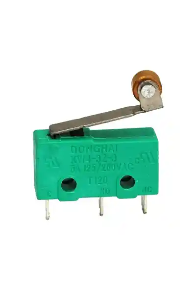 PowerMaster Micro Switch Lehim Bacak Makaralı 5A 250 Vac IC-168