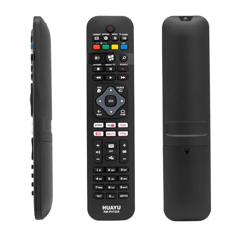 Huayu RM-PH1525 Philips Netflix - Youtube- Prime Video Tuşlu Universal Lcd-Led Tv Kumanda