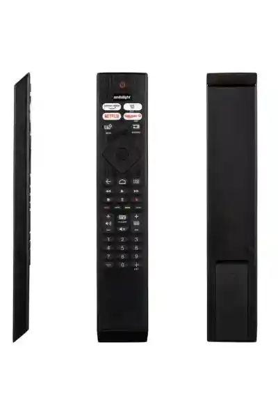 Philips PH-V4 Netflix-Rakuten TV-Prime Video Tuşlu Ses Komutsuz Lcd Led Tv Kumanda