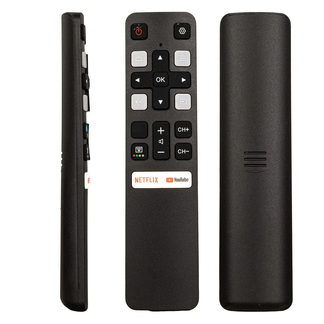 Tcl RC 802V - FNR1 - HTC120 - RC25324 Netflix - Youtube Tuşlu Ses Komutsuz Lcd Led Tv Kumanda
