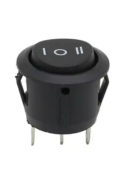 Powermaster PM-31598 Üç Konumlu 1.0.2 Işıksız Yuvarlak Anahtar