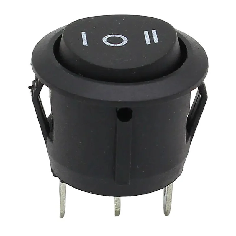 Powermaster PM-31598 Üç Konumlu 1.0.2 Işıksız Yuvarlak Anahtar