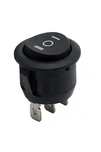 Powermaster PM-31598 Üç Konumlu 1.0.2 Işıksız Yuvarlak Anahtar - Görsel 3