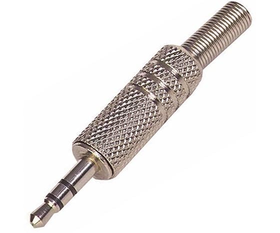 5268 PowerMaster 3.5 Mm Stereo Metal Gold Jack - Görsel 1