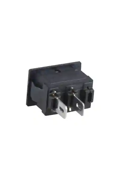 TK 91 IC-120 Yükseltici Anahtarı 2 Pin Siyah 3Amper - 250Volt - Görsel 4