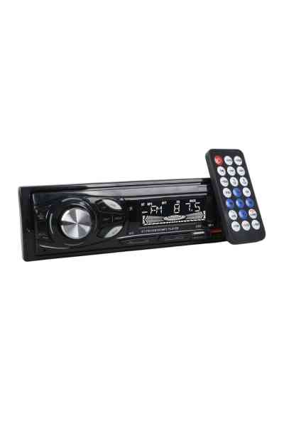 Carstar CS-107 Çift USB/SD/FM/AUX/Bluetooth Kumandalı Oto Teyp 4X60 Watt - Görsel 3